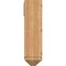 Ekena Millwork Westlake Arts and Crafts Smooth Bracket w/ Offset Brace, Western Red Cedar, 7 1/2"W x 28"D x 28"H BKT0806X28X28WTL03SWR - alternate 4